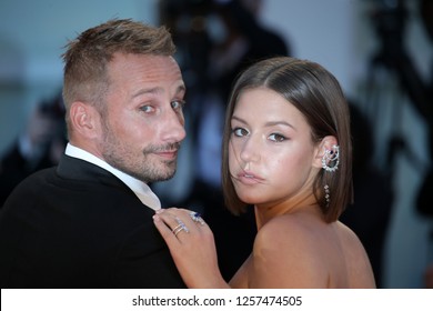 Venice, Italy. 09 September, 2017. Matthias Schoenaerts And Adèle Exarchopoulos  Walks The Red Carpet Ahead Of The 'Racer And The Jailbird (Le Fidele)' Screening During The 74th Venice Film Festival 