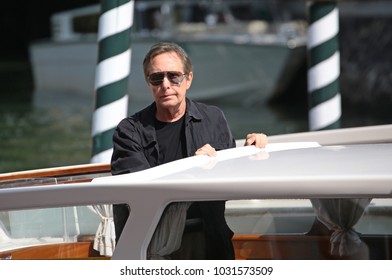 Venice, Italy. 31th August, 2017. William Friedkin Arrive At The Hotel Excelsior