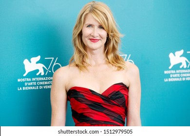 VENICE, ITALY - AUGUST 29: Laura Dern attends "Marriage Story" photo-call during the 76th Venice Film Festival on August 29, 2019 in Venice, Italy.