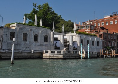 VENICE, ITALY - CIRCA JULY 2018: Peggy Guggenheim Museum