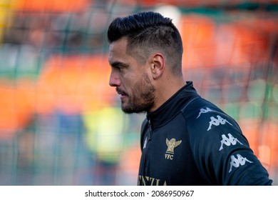 Venice, Italy, December 05, 2021, Venezia's Sergio Romero During Italian Soccer Serie A Match Venezia FC Vs Hellas Verona FC