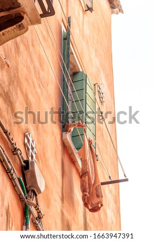 Image, Stock Photo Washing day in Venice