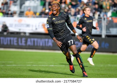 Venice, Italy, November 07, 2021, Venezia's David Okereke Portrait During Italian Soccer Serie A Match Venezia FC Vs AS Roma (portraits Archive)
