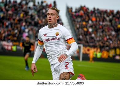 Venice, Italy, November 07, 2021, Roma's Rick Karsdorp Portrait During Italian Soccer Serie A Match Venezia FC Vs AS Roma (portraits Archive)
