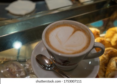 VENICE ITALY - November 20th - Hot Chocolate Served At The Cafe Florian At Venice