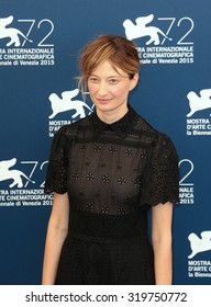 VENICE, ITALY - SEPTEMBER 08: Alba Rohrwacher During The 72th Venice Film Festival 2015 In Venice, Italy