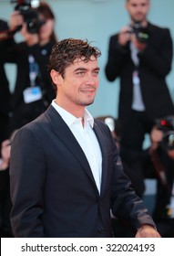 VENICE, ITALY - SEPTEMBER 11: Riccardo Scamarcio During The 72th Venice Film Festival 2015 In Venice, Italy