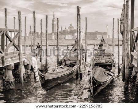 Similar – Image, Stock Photo gondola around