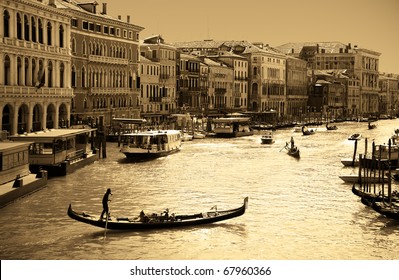  Venice - Sepia Toned Picture