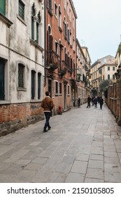 Venice Streets in Italy, Venetian Street Photography, Venetian Gothic Architecture