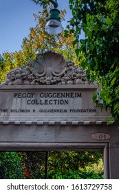 Venice/Italy Apr 11, 2017: Peggy Guggenheim Collection In Venice, Italy