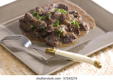 Venison Goulash With Red Wine