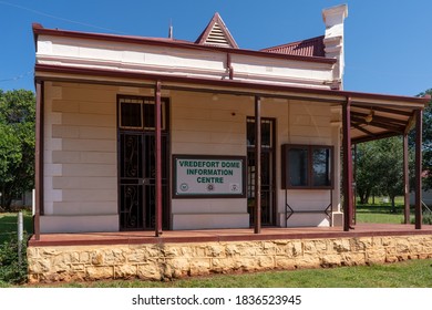 Venterskroon, South Africa - 26/01/2020: Vredefort Dome Information Centre - An Old Police Station Converted Into An Information Centre Providing Visitors With Detail On The Vredefort Crater.