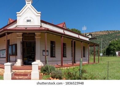 Venterskroon, South Africa - 26/01/2020: Vredefort Dome Information Centre - An Old Police Station Converted Into An Information Centre Providing Visitors With Detail On The Vredefort Crater.