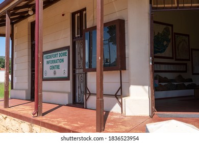 Venterskroon, South Africa - 26/01/2020: Vredefort Dome Information Centre - An Old Police Station Converted Into An Information Centre Providing Visitors With Detail On The Vredefort Crater.