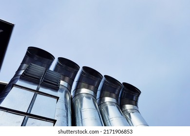 Ventilation Exhaust Duct Of The Factory