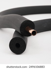                   ventilation installation Insulation materials, mechanical ventilation installation, pipe insulation, rubber insulation             