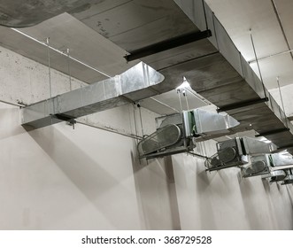 Dented Mechanical Ventilation Ducts Stock Photo (Edit Now) 689752018