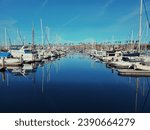 Ventura Harbor Dock And Vessels