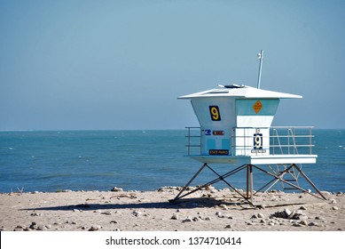 Ventura Pier Lifeguard Tower, California