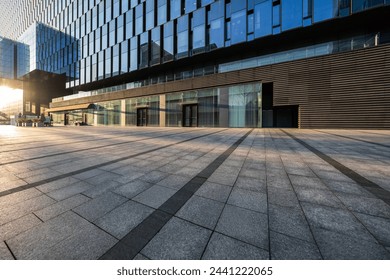 Venue outside the modern city building - Powered by Shutterstock