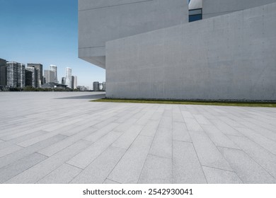 Venue outside the modern city building  - Powered by Shutterstock