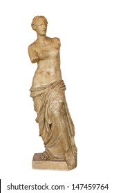 Venus De Milo Statue, Isolated