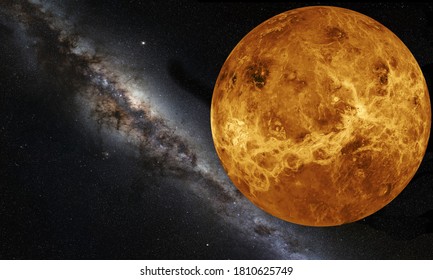 Venus Planet  Milky Way Galaxy