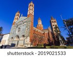 A Vercelli, Italy Basilica of San Andrea