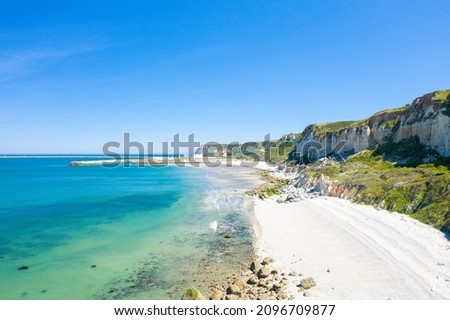Similar – Image, Stock Photo Norman Coast Normandie
