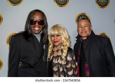 Verdine White, Shelly Clark, Ralph Johnson Attend Hollywood Music In Media Awards At Avalon Hollywood, Hollywood, CA On November 20, 2019