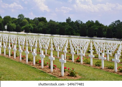 Verdun Memorial Cemetery In France