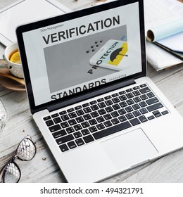 Verification Authentication Authorize Technology Concept