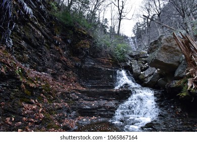 The Verkeerder Kill As It Descends From The Shawangunk Ridge.