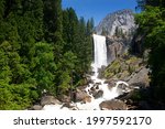 Vernal fall in yosemite national park