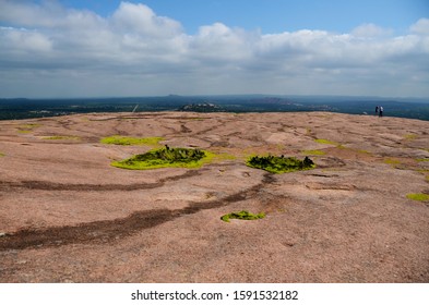 Vernal Pool At Enchanted Rock Texas