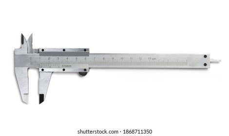 Vernier Caliper isolated on white background. Clipping path included - Powered by Shutterstock