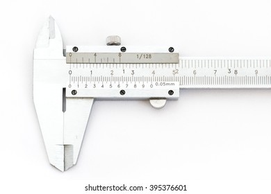 Vernier Caliper Construction Tool Isolated On Stock Vector (Royalty ...