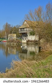 Vernon; France - March 7 2021 : The Old Mill