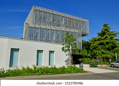 Vernouillet; France - May 16 2019 : The Dance School In The Middle Of The Picturesque Village