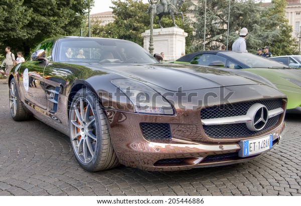 Verona Italy July 11 Mercedes Sls Stock Photo Edit Now