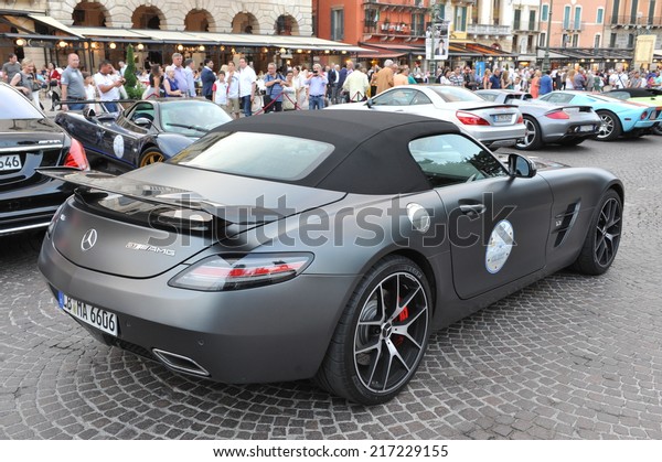 Verona Italy July 11 Mercedes Sls Stock Photo Edit Now