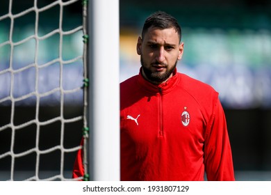 Verona, Italy, March 07 2021 Gianluigi Donnarumma (milan) Portrait During Hellas Verona Vs AC Milan Italian Football Serie A Match