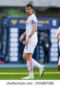 Verona, Italy, March 07 2021 Alessio Romagnoli (milan) Portrait During Hellas Verona Vs AC Milan Italian Football Serie A Match