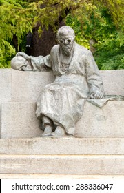 Verona, Italy - May 26, 2015: Monument To The Famous Doctor, Anthropologist And Criminologist Cesare Lombroso Set In Verona.