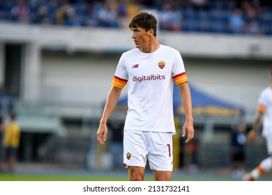 Verona, Italy, September 19, 2021, Roma's Eldor Shomurodov Portrait During Italian Soccer Serie A Match Hellas Verona FC Vs AS Roma (Archive Portraits)
