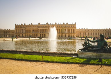 VERSAILLES, FRANCE The Royal Palace in Versailles