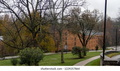 Versailles, KY / USA - 11/9/2018: Exterior View Of The Woodford Reserve Distillery