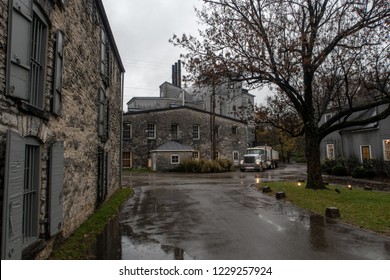 Versailles, KY / USA - 11/9/2018: Exterior View Of The Woodford Reserve Distillery