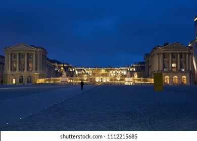 Versailles Palace At Night